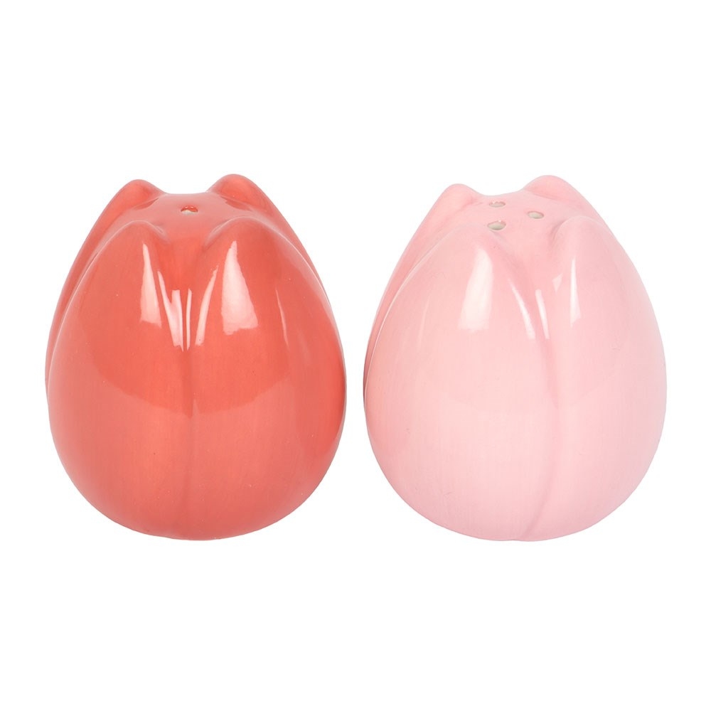 Something Different - Tulip Shaped Salt and Pepper set - Multicolours